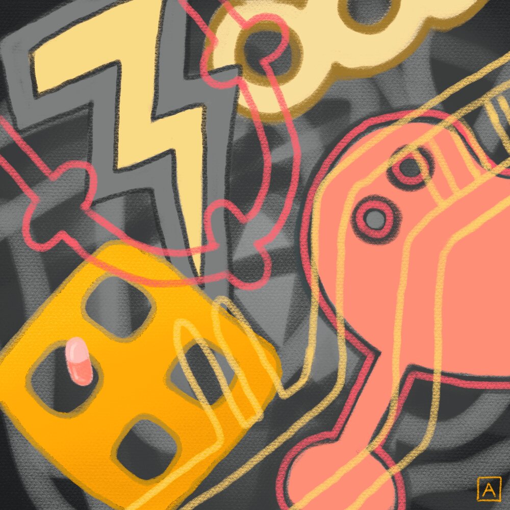 Yellow bolt and eye pair study